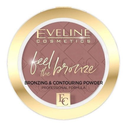 Eveline Feel The Bronze Bronzing And Contouring Powder Chocolate Cake 02 4g - Maison des fragrances