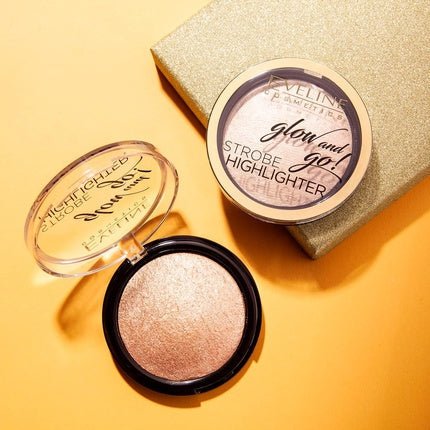 Eveline Glow And Go! Strobe Highlighter 02 Gentle Gold - 8.5g - Maison des fragrances