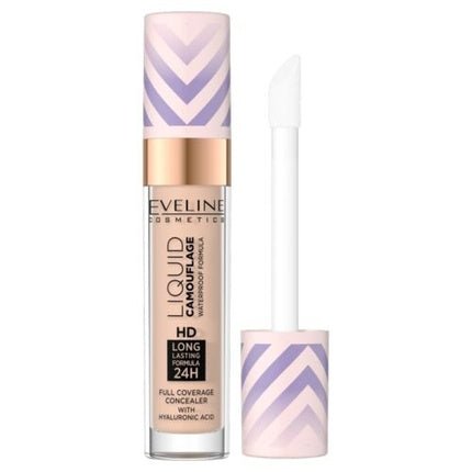 Eveline Liquid Camouflage Hd Waterproof Concealer With Hyaluronic Acid 2.5 7.5ml - Maison des fragrances