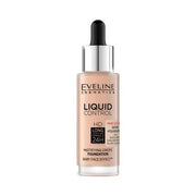 Eveline Liquid Control Hd Mattifying Drops Foundation - 050 Golden Beige, 32ml - Maison des fragrances