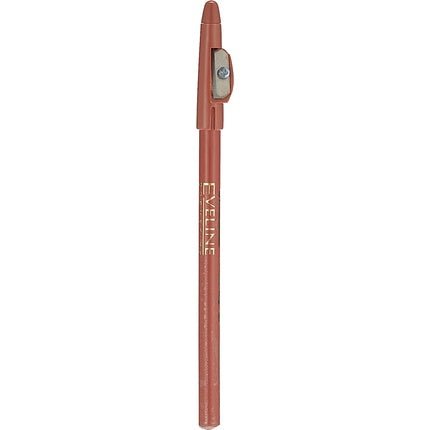Eveline Max Intense Colour Lip Liner Long Lasting No - 17 Warm Nude with Sharpener - Maison des fragrances