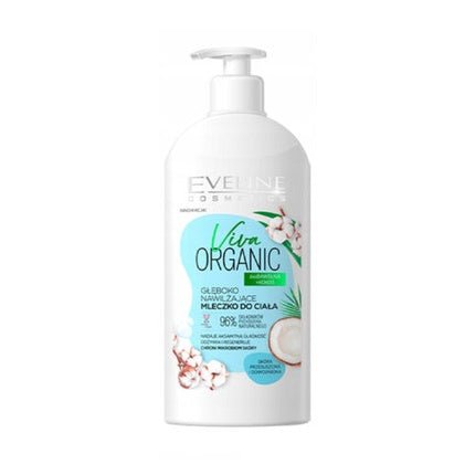 Eveline Viva Organic Deep Moisturizing Body Milk 350ml - Maison des fragrances