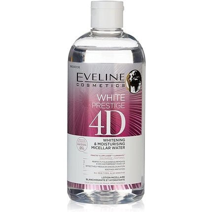 EVELINE White Prestige 4D Bleaching and Moisturizing Micellar Water 500ml - Maison des fragrances