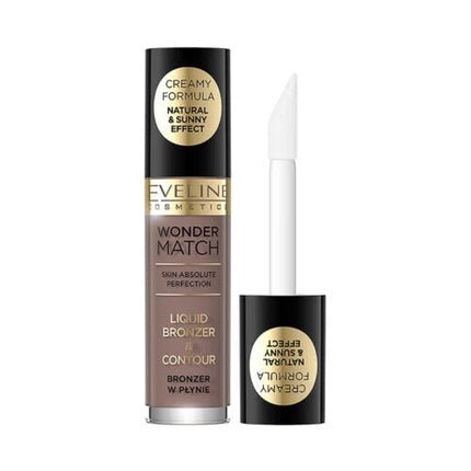 Eveline Wonder Match Liquid Bronzer & Contour Creamy Vegan Formula - Maison des fragrances