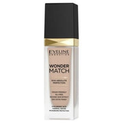 Eveline Wonder Match Luxury Foundation Adapting 35 Sunny Beige 30ml - Maison des fragrances