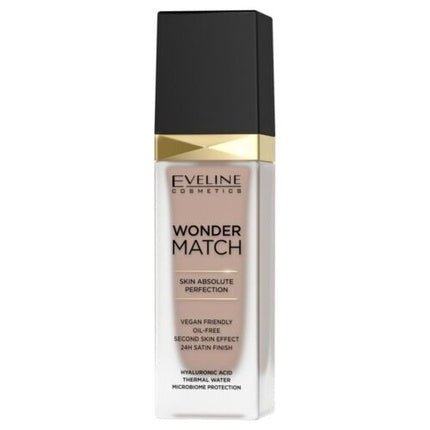 Eveline Wonder Match Luxury Foundation Adjusting 45 Honey 30ml - Maison des fragrances