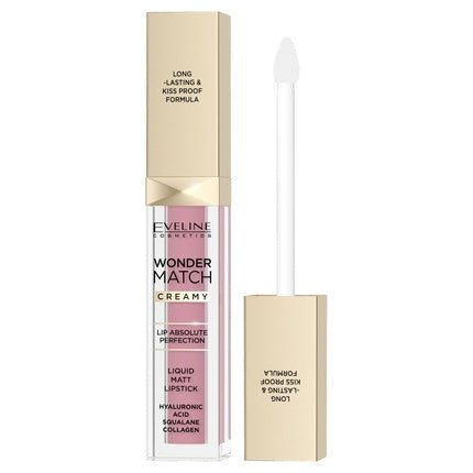 Eveline Wonder Match Matte Liquid Lipstick 01 - 68ml - Maison des fragrances