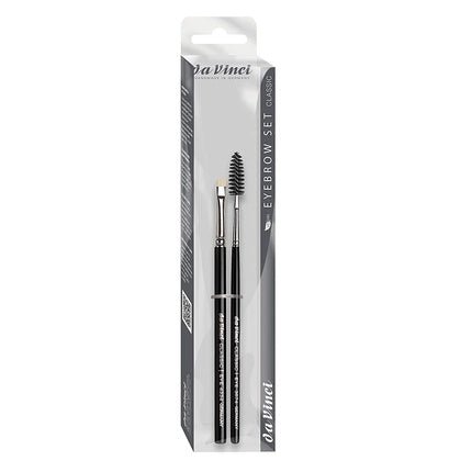 Eyebrow Brush Set with Makeup Instructions Handmade in Germany - Maison des fragrances