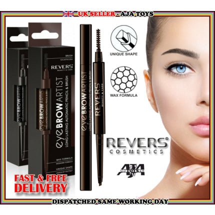 Eyebrow Pencil Tattoo Eyebrow Automatic Artist Dark Brown Black - Maison des fragrances