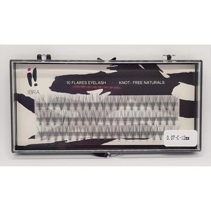 Eyelash Tube Super Naturals Knot 0.07 - C 12mm Ibra Makeup - Maison des fragrances