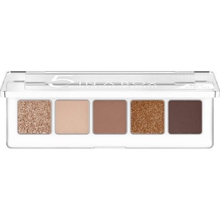 Eyeshadow Palette Mini 5 in a Box 010 Golden Nude Look 4g - Maison des fragrances