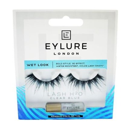 Eylure Lash H20 Wet Look Faux Mink Eyelashes Clear Blue - Maison des fragrances