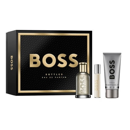 Boss Bottled Gift Set - Eau De Parfum Spray 100ml, Eau De Parfum 10ml, Shower Gel 100ml Hugo Boss