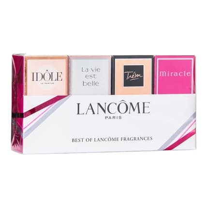 Lancôme Lancome Best Of Fragrances Set - Tresor , Idole , La Vie Est Belle , Miracle Coffret (Coffret) Mixte 7ml