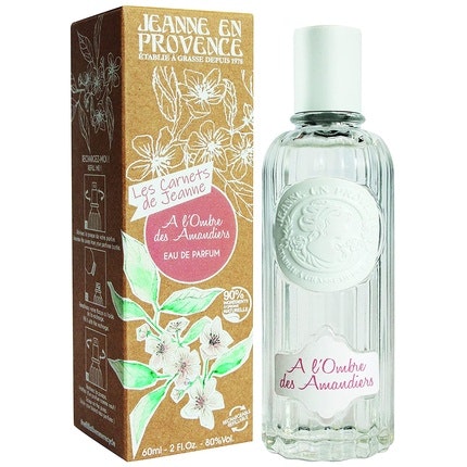 Jeanne en Provence A l'Ombre des Amandiers Eau de Parfum pour femme  Made in France 60ml Jeanne En Provence