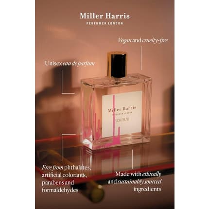 Miller Harris Scherzo Luxury Floral Oudh Perfume Eau de Parfum (EDP) Mixte 50ml