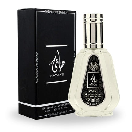 Hayaati EDP 50ML 1.7 OZ by Ard Al Zaafaran Collection of Perfumes Scents of Arabia for Men & Women Ard Al Zaafaran Perfumes