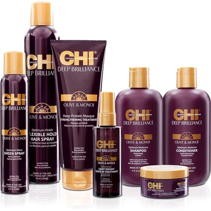 Chi Deep Brilliance Optimum Finish Flexible Hold Hair Spray 300ml