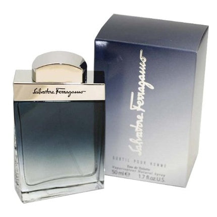 Salvatore Ferragamo Subtil Pour Homme Eau De Toilette 50ml Men Spray
