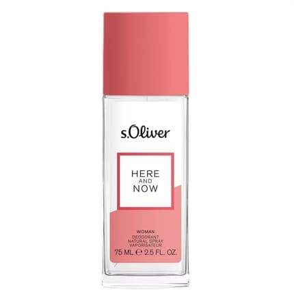 S.Oliver S.Oliver Here & Now Deodorant Glass 75ml pour femme
