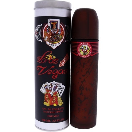 Cuba Cuba City Las Vegas Pour Homme 3.3 oz, 1oz équivaut à 30ml Eau de toilette  Spray Cuba