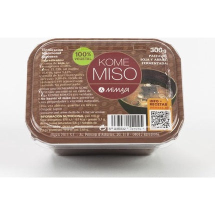 Mimasa Kome Miso 300g No Pasteurizado Mimasa