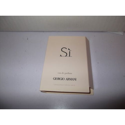 Giorgio Armani Si Women's Fragrance EDP Sample Spray 1.2ml - New Giorgio Armani