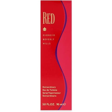 Giorgio Beverly Hills Red Eau de Toilette (EDT) Mixte 90ml