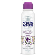 Neutro Roberts Firenze Deodorant Spray without Aluminum Salts Stain-Free with Essential Oil from Iris and Gray Amber Pure Glycerin Oil Deodorant for Men and Women 200ml 48h Gray Amber Neutro Roberts