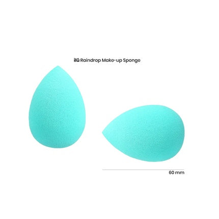 T4B ILU Raindrop Shaped Turquoise Makeup Sponge