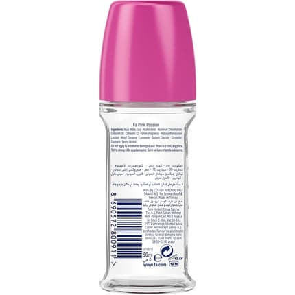 FA Fa Hour Roll-On Deodorant Pink Passion Déodorant (Déo) Mixte - Maison des fragrances