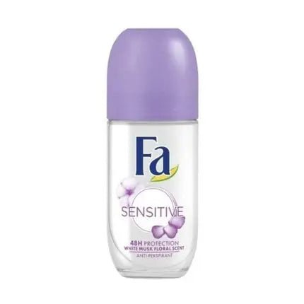 FA Invisible Sensitive Antiperspirant Deodorant Roll On Déodorant (Déo) Femme 50ml - Maison des fragrances