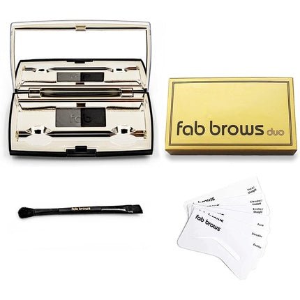 Fab Brows Duo Eyebrow Kit Slate/Black - Maison des fragrances