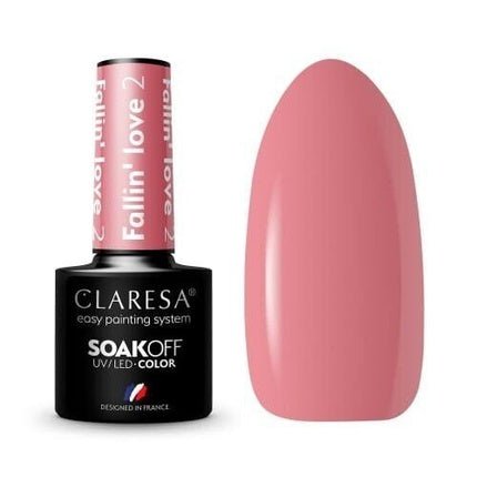 Fallin Love UV Nail Polish 5ml Claresa - Pack of 2 - Maison des fragrances