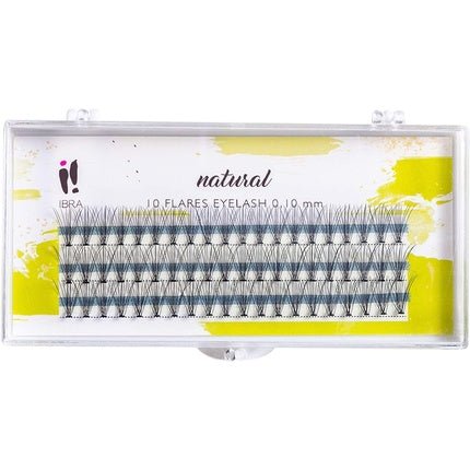 False Eyelashes Naturals Knot 0.10 - C - MIX IBRA Makeup Fake Lashes Individual Long C Profile Eye - Maison des fragrances