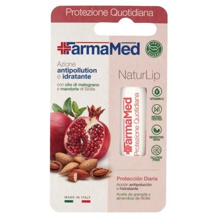 Farmamed Moisturizing Lip Balm Melograno Mandorla 05450 - Maison des fragrances