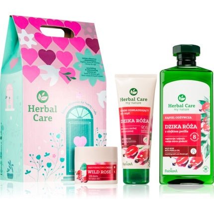 Farmona Herbal Care Wild Rose Nourishing Gift Set - 3 pieces - Maison des fragrances