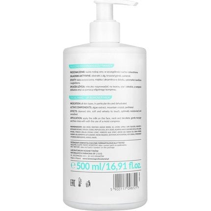 Farmona Pure Icon Crystal Glass Make - up Remover 500ml - Maison des fragrances