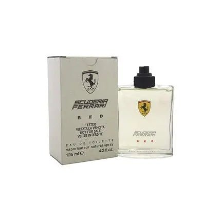 Ferrari Scuderia Red Men's Eau de Toilette Spray 4.2oz - Maison des fragrances