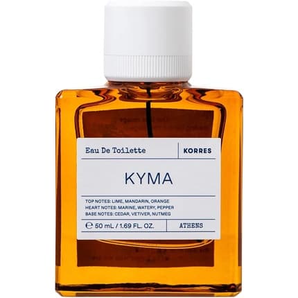 Korres KYMA Dermatologically Tested Vegan Eau de Toilette (EDT) Homme 50ml