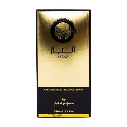 Ard-Al Zaafaran Albaz Eau de Parfum Spray for Men 3.4 Ounce Ard-Al Zaafaran