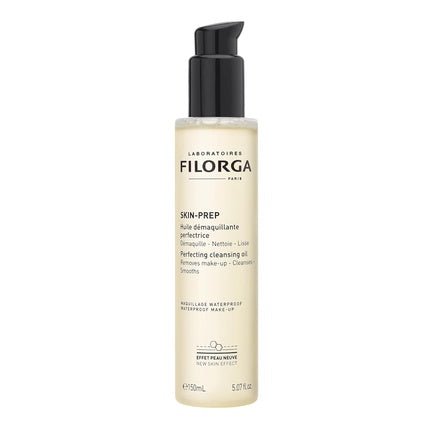 Filorga Skin - Prep Cleansing Oil Makeup Remover with Omega - 6 Fatty Acids and Papain Enzymes 5.07 fl. oz. - Maison des fragrances