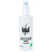 Final NET Strong Hold Hair Gloss Spray Fixing Spray Hair Spray for Women Men Hair Lacquer Pump Spray for Curls and Smooth Hair Unscented Hair Spray Hairdresser Products 125ml - Maison des fragrances