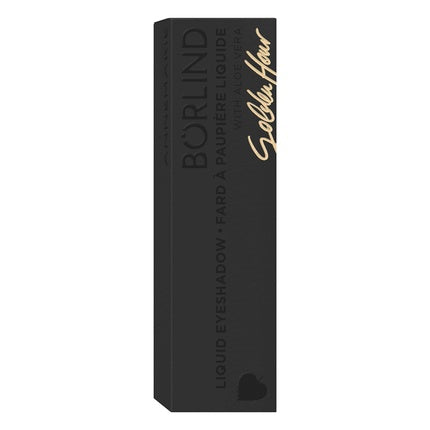 ANNEMARIE BÖRLIND Liquid Eyeshadow Gold 4.5ml - Metallic Reflective Pigments Quick Drying With Wow Effect - Without Mineral Oil Derivatives and Microplastics - Vegan