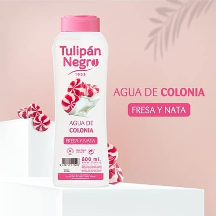 Tulipan Negro Tulipán Noir Strawberry and Nata Eau de Cologne 800ml Unisex