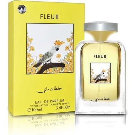 Fleur 100ml Eau de Arabian Parfum Fresh Floral Fragrance Long Lasting Effect Natural Spray Vaporizer Homme and Women Unisex - Maison des fragrances