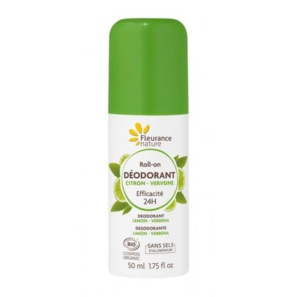 Fleurance Nature Lemon Verbena Roll-On Deodorant 50ml - Maison des fragrances
