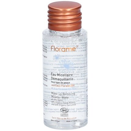 Florame Micellar Cleansing Water 50 Ml - Gentle Makeup Remover - Maison des fragrances