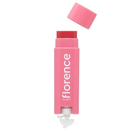 Florence by Mills Oh Whale Tinted Lip Balm Sheer Moisturizing Lip Balm Pink Guava and Lychee Vegan & Cruelty - Free - Maison des fragrances
