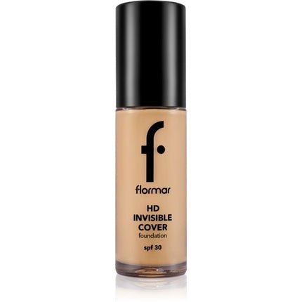 Flormar HD Invisible Cover Foundation - 80 Soft Beige, SPF 30, 30 ml - Maison des fragrances